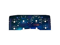 US Speedo Aqua Edition Gauge Face; MPH (07-08 5.9L, 6.7L RAM 3500)