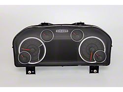 US Speedo Daytona Edition Gauge Face; MPH; Black (13-18 5.7L, 6.4L RAM 3500 w/ 7-Inch Display)