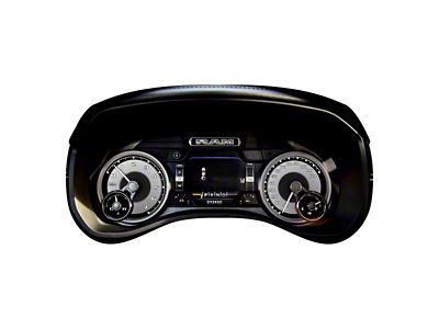 US Speedo Daytona Edition Gauge Face; MPH; Silver (19-24 6.7L RAM 3500)