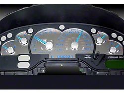 US Speedo Stainless Edition Gauge Face; MPH; Red (07-08 RAM 3500, Excluding Diesel)