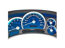 US Speedo Aqua Edition Gauge Face; MPH (03-05 Sierra 1500)