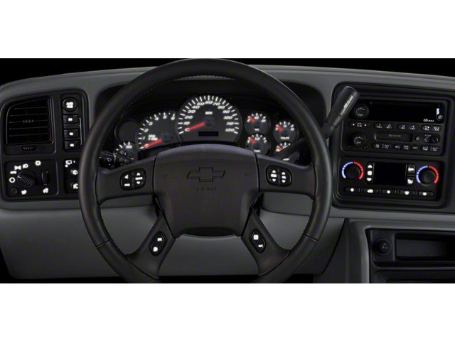 US Speedo LED Steering Wheel Lighting Kit; White (03-06 Sierra 1500)