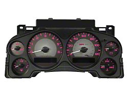 US Speedo Stealth Edition Gauge Face; MPH; Pink (07-13 Sierra 1500)