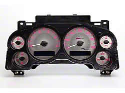 US Speedo Stainless Edition Gauge Face; MPH; Pink (07-14 6.6L Duramax Sierra 2500 HD)