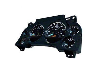 US Speedo Black Ops Edition Gauge Face; MPH (07-14 6.6L Duramax Sierra 3500 HD)