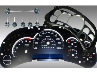 2006 Chevy Silverado 1500 US Speedo Escalade Edition Gauge Cluster Kit; ...