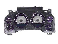 US Speedo Amethyst Edition Gauge Face; MPH (07-14 6.6L Duramax Silverado 2500 HD)