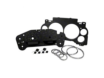 US Speedo Black Ops Edition Gauge Face; MPH (07-14 6.0L Silverado 2500 HD)