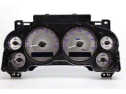 US Speedo Stainless Edition Gauge Face; MPH; Purple (07-14 6.6L Duramax Silverado 2500 HD)