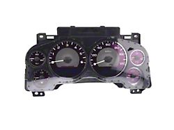 US Speedo Amethyst Edition Gauge Face; MPH (07-14 6.0L Silverado 3500 HD)