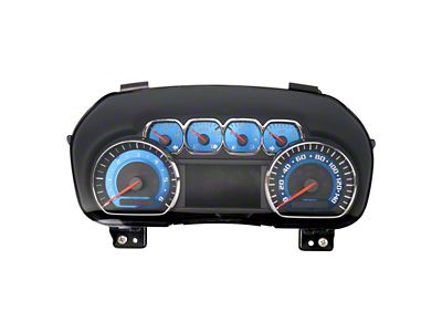 US Speedo Aqua Edition Gauge Face; MPH (15-20 Tahoe)