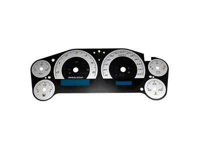 US Speedo Daytona Edition Gauge Face; MPH; Silver (07-14 Tahoe)