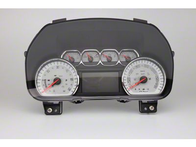 US Speedo Daytona Edition Gauge Face; MPH; White (15-20 Tahoe)