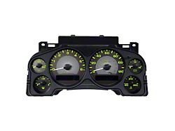 US Speedo Stealth Edition Gauge Face; MPH; White (07-14 Tahoe)