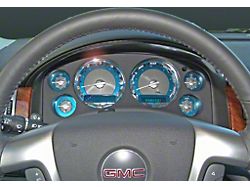 US Speedo Aqua Edition Gauge Face; KMH (07-14 Yukon)