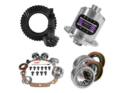 USA Standard Gear 8.8-Inch Posi Rear Axle Ring and Pinion Gear Kit with Install Kit; 3.55 Gear Ratio (04-08 F-150)