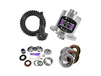 USA Standard Gear 9.75-Inch Posi Rear Axle Ring and Pinion Gear Kit with Install Kit; 3.55 Gear Ratio; 2.99-Inch OD Axle Bearing (00-10 F-150)