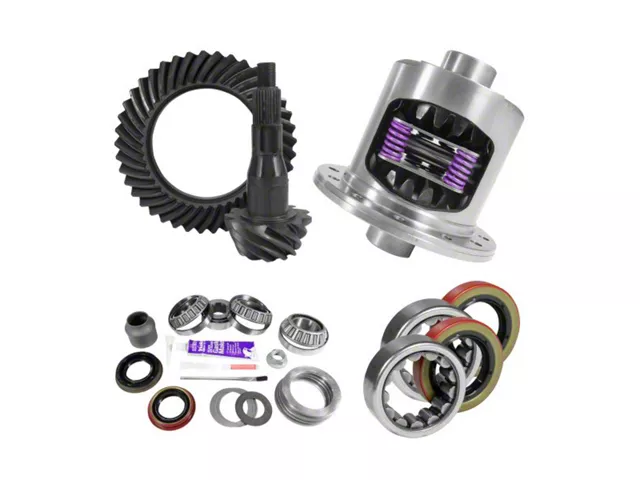 USA Standard Gear 9.75-Inch Posi Rear Axle Ring and Pinion Gear Kit with Install Kit; 3.73 Gear Ratio; 2.53-Inch OD Axle Bearing (00-03 F-150)
