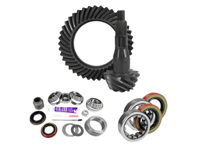 USA Standard Gear 9.75-Inch Rear Axle Ring and Pinion Gear Kit with Install Kit; 4.11 Gear Ratio; 2.53-Inch OD Axle Bearing (00-03 F-150)
