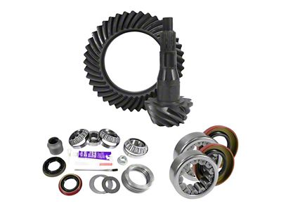 USA Standard Gear 9.75-Inch Rear Axle Ring and Pinion Gear Kit with Install Kit; 4.11 Gear Ratio; 2.99-Inch OD Axle Bearing (00-10 F-150)