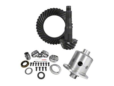 USA Standard Gear 10.50-Inch Posi Rear Axle Ring and Pinion Gear Kit with Install Kit; 4.56 Gear Ratio (11-19 F-250 Super Duty)