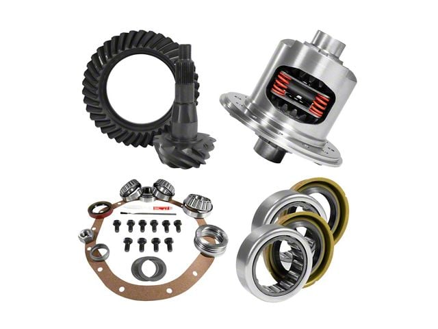 USA Standard Gear 9.25-Inch Chrysler Posi Rear Axle Ring and Pinion Gear Kit with Install Kit; 3.91 Gear Ratio (07-10 RAM 1500)