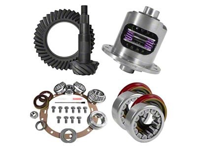 USA Standard Gear 8.6-Inch Posi Rear Axle Ring and Pinion Gear Kit with Install Kit; 3.42 Gear Ratio (09-17 Sierra 1500)