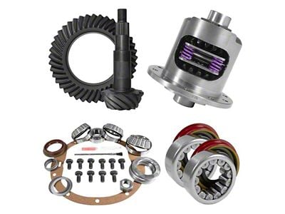 USA Standard Gear 8.6-Inch Posi Rear Axle Ring and Pinion Gear Kit with Install Kit; 4.56 Gear Ratio (99-08 Sierra 1500)