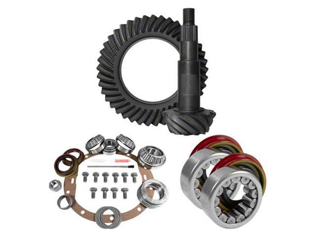 USA Standard Gear 8.6-Inch Rear Axle Ring and Pinion Gear Kit with Install Kit; 4.56 Gear Ratio (09-17 Sierra 1500)