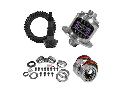 USA Standard Gear 9.5-Inch Posi Rear Axle Ring and Pinion Gear Kit with Install Kit; 3.42 Gear Ratio (14-18 Sierra 1500)