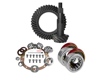 USA Standard Gear 8.6-Inch Rear Axle Ring and Pinion Gear Kit with Install Kit; 3.73 Gear Ratio (09-17 Silverado 1500)