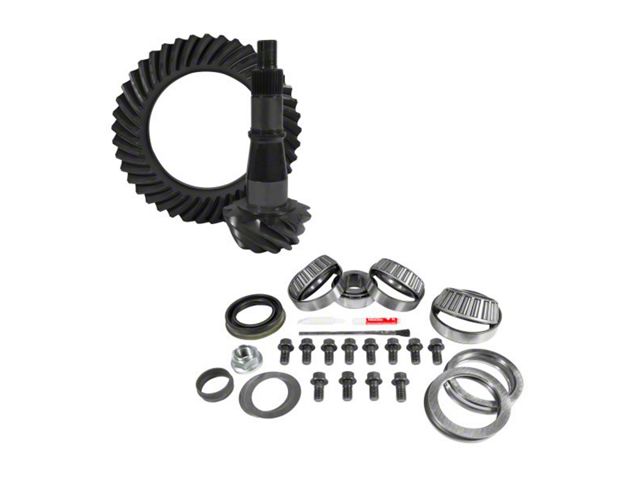 USA Standard Gear 9.5-Inch Rear Axle Ring and Pinion Gear Kit with Install Kit; 4.56 Gear Ratio (14-18 Silverado 1500)