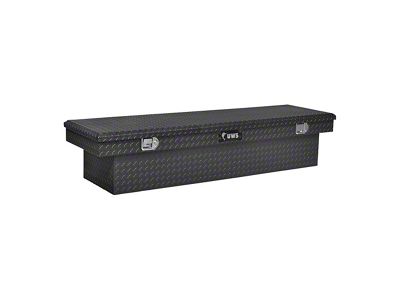 UWS 63-Inch Aluminum Crossover Tool Box; Gloss Black (15-25 Canyon)