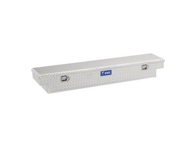 UWS 63-Inch Aluminum Slim-Line Crossover Tool Box; Bright (15-25 Canyon)