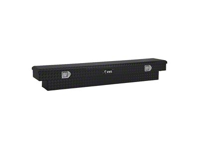 UWS 63-Inch Aluminum Slim-Line Crossover Tool Box; Gloss Black (15-25 Canyon)