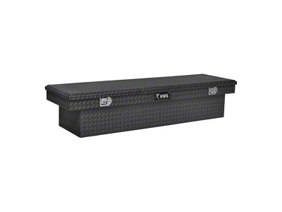 UWS 63-Inch Aluminum Crossover Tool Box; Gloss Black (15-24 Colorado)