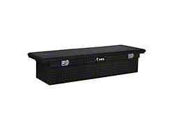 UWS 66-Inch Aluminum Low Profile Crossover Tool Box; Gloss Black (97-03 F-150 Flareside)