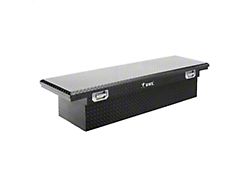 UWS 72-Inch Aluminum Crossover Tool Box with Pull Handles; Gloss Black (99-25 F-250 Super Duty)