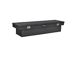 UWS 72-Inch Aluminum Crossover Tool Box; Gloss Black (99-25 F-350 Super Duty)