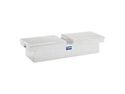 UWS 72-Inch Aluminum Gull Wing Crossover Tool Box; Bright (99-25 F-350 Super Duty)