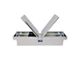 UWS 72-Inch Aluminum Gull Wing Crossover Tool Box; Bright (02-24 RAM 1500 w/o RAM Box)