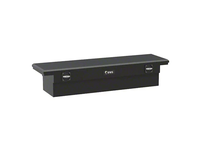 Ram Box Lock UWS RAM 1500 72-Inch Aluminum Low Profile Secure Lock Tool Box; Matte ...