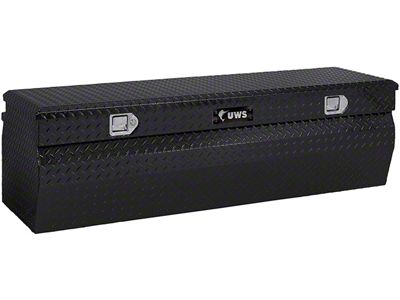 UWS 42-Inch Aluminum Wedge Utility Chest Tool Box; Gloss Black (19-25 Ranger)
