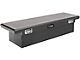 UWS 69-Inch Aluminum Crossover Tool Box with Pull Handles; Matte Black (07-24 Sierra 2500 HD)