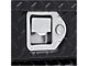 UWS 69-Inch Aluminum Deep Low Profile Crossover Tool Box; Gloss Black (07-24 Sierra 2500 HD)
