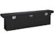 UWS 69-Inch Aluminum Deep Low Profile Slim-Line Crossover Tool Box; Gloss Black (07-24 Sierra 2500 HD)