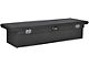 UWS 69-Inch Aluminum Low Profile Crossover Tool Box; Matte Black (07-24 Sierra 2500 HD)