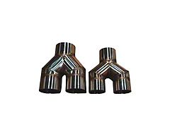 Valvetronic Designs Universal Y-Pipe Adapter; 3-Inch (Universal; Some Adaptation May Be Required)