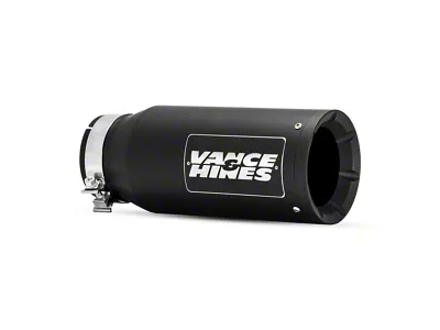 Vance & Hines Eliminator Exhaust Tip; 6.50-Inch; Black (Fits 5-Inch Tailpipe)