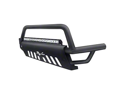 Endurance Runner Bull Bar with 20-Inch LED Light Bar; Black (15-22 Colorado)